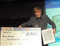 5000 Euro! Martin Schwerter gewinnt Alstom Innovationspreis 2009 ... - cimg6221