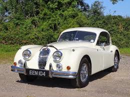 Image result for Old English White 1955 Jaguar