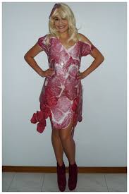 Image result for lady gaga meat dress