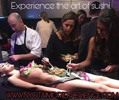 Image result for Nyotaimori