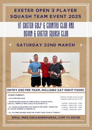 Image result for Devon & Exeter Squash Club