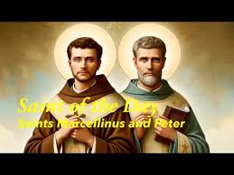 Image result for Saints Marcellinus and Peter