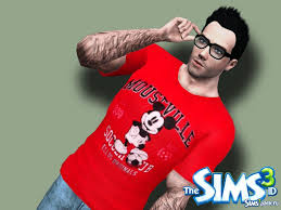 Image result for the sims 3 мужская футболка