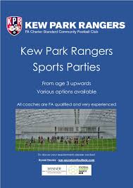 Image result for Kew Park Rangers Football Club