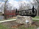 Wind your way along trails and among ornaments in Warsaw Indiana