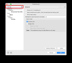 Image result for eclipse preference dialog
