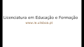 Instituto de Educa��o de Gest�o de www.ie.ulisboa.pt