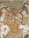 Apsaras – painted Art Quilt (1) « Images and Imagination
