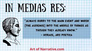 Image result for media res