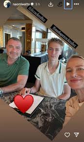 Image result for Maclaren Techno XT Naomi Watts and Liev Schreiber taking a stroll with son, Sasha