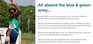 Image result for Mansfield Harriers & Athletics Club