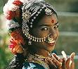 Indian Dancer smiling