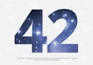 What is 42 (h2g2, meaning of life, The Hitchhiker's Guide to the ...