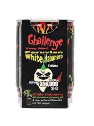 Afbeeldingsresultaat voor white habanero hot pepper