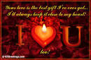 I Love You Too! Free For Your Love eCards, Greeting Cards from