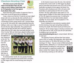 Image result for Chesham Bowling Club