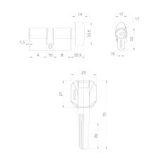 Image result for Цилиндровый механизм с вертушкой R602/70мм(30+10+30)СР хром 5кл 6941899109198