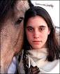 Soledad Pastorutti en la paz del campo. Cuando se sube al escenario se ... - e010dh00