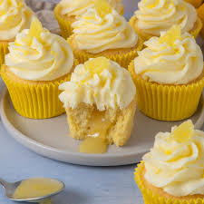 Image result for lemon cupcake