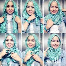 Kumpulan Tutorial Hijab Pashmina Simple untuk Remaja Aktif