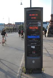 Afbeeldingsresultaat voor copenhagen bicycle counter