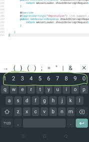 Image result for android keyboard number row