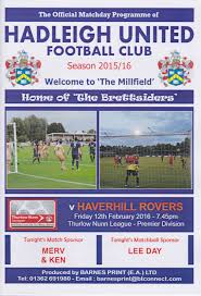 Image result for Hadleigh United Football Club