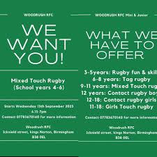 Image result for WOODRUSH RFC MINI and JUNIOR ~ & Senior