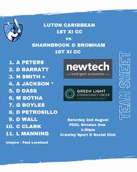 Image result for Luton Caribbean Cricket & Social Club