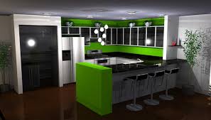  Suggestions of great variety of green kitchens 2013 