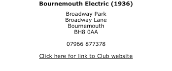 Image result for Bournemouth Electric Bowls Club