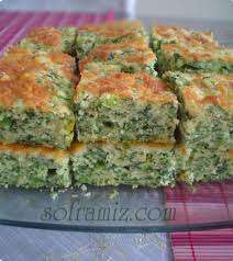 Image result for ıspanaklı kek