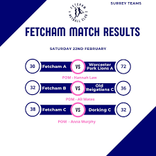 Image result for Fetcham Netball Club