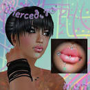 *FG* Safety Pin Mouth Piercing