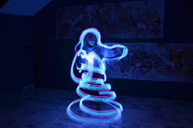 Znalezione obrazy dla zapytania malowanie światłem