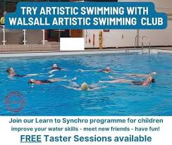 Image result for Walsall Artistic Swimming Club