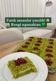 Image result for ıspanaklı kek