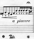 a piacere pronunciation