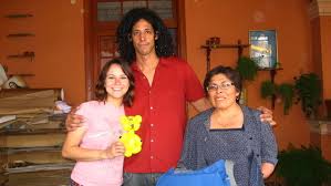 Yo, Daniel, Lala. Lala, Mary´s sister, also co-founder of the non-profit organization : Solidaridad Discapacitado. - 3415540-Yo-Daniel-Lala-0