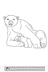 Polar Bear coloring page