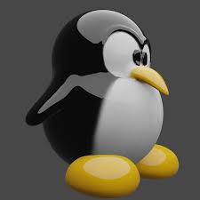 Image result for 3d linux penguin