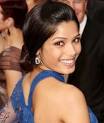 Frieda Pinto “Slumdog Millionaire” Actress drinks vegetable juice ...