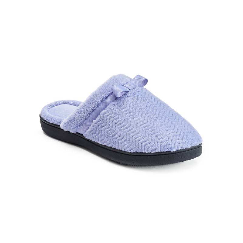 079402360708 UPC Women's Isotoner Chevron Microterry Clog Slipper