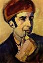 Portrait des Franz Marc, gemalt von August Macke - marc_von_macke