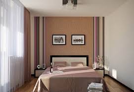 Desain Kamar Tidur Minimalis Modern Dengan Wallpaper Menawan