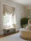 French Sitting Room With Window Seating : Designers' Portfolio ...