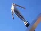 This sculpture, erected in December 2005, is dedicated to Francis Crick who - via Daymix