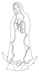 OUR LADY OF GUADALUPE :: OUR LADY OF GUADALUPE Clipart