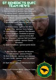 Image result for St Benedicts Rfc
