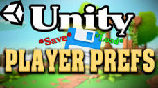 Basic Saving and Loading in Unity with PlayerPrefs - YouTube